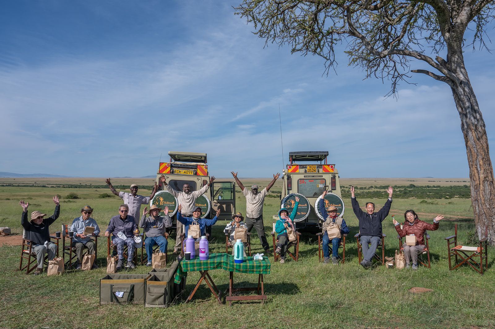 Colazione nella savana con il team Wildtouch